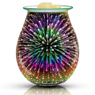 Candle Glass Lamp 3d3d Aromatherapy Fireworks Dimming Factory Aromatherapy Glass Lamp Lamp Aromather