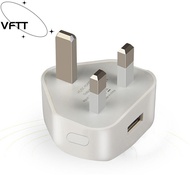 VFTT Wall Charger 5V 1A Travel 3 Pin Power Adapter