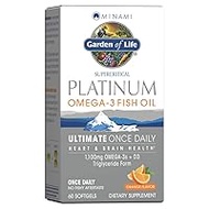 Minami Nutrition, MorEPA Platinum, Omega-3 + D3, Orange Flavor, 60 Softgels 海外直送品
