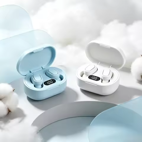 E7S TWS Earphone Bluetooth Headphones with Mic 9D Stereo Hifi Earbuds Wireless Headse
