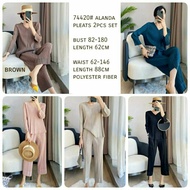 74420 alanda pleats 2pcs set RM