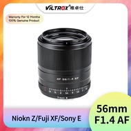 VILTROX 56mm F1.4 APS-C AF Large Aperture Prime Lens For Niokn Z Fuji XF Sony E Mount