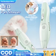 Electric dog paw fur trimmer pet grooming kit cordless ear small cats dogs Clippers trimmer recharge