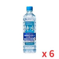 特水 (600ml) x 6 支 (賞味期限: 2027年1月)