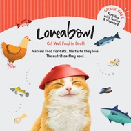 Loveabowl Cat Food 70g - Chicken & Tuna, Grain Free, Nutritious Meal Topper