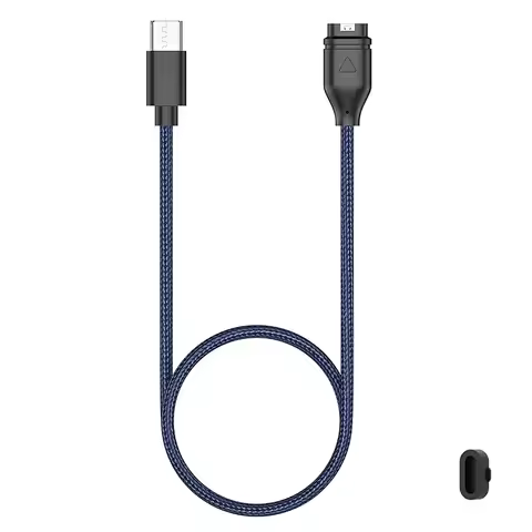 Charging cable for Garmin watches, compatible with Garmin Forerunner 970/965/255/170/70/55 charger (