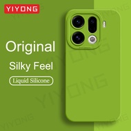 For FindX9 Pro Case YIYONG Silky Feel Liquid Silicone Soft Cover For Oppo Find X9 Pro X8 Ultra FindX