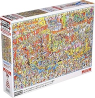 Beverly S92-503 2000 Piece Jigsaw Puzzle, Where's Wally, Full of Toys, Small Piece 19.3 x 28.3 inche
