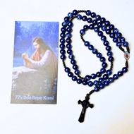 One package of Our Father Rosary necklace 77x & Prayer Guide - collection of 77 our fathers, Catholi