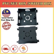 PVC BOX SURFACE TYBE NUT /ELECTRICAL BOX/ BLACK BOX/ Switch Socket Base /BASE 3×3