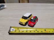 【BMW Mini Cooper】兩部 1:72 + 1:64 寶馬“Mini”合金玩具模型車1:72 ＆ 1:64  bmw mini cooper toys car