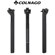 Colnago Black carbon fiber D-shaped seatpost road bike seat tube 15mm offset 350mm compatible with C