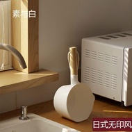[Thickened Long Handle] Japanese Style Water Spoon Kitchen Water Scoop Household Thickened Long Hand