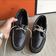 Timberland Classic Boat Shoes Medium size 37 warna hitam
