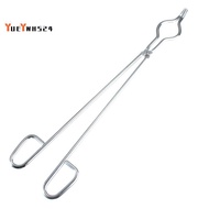 45cm Stainless Steel Crucible Tong Clamp  Melting Furnace Pliers Holder