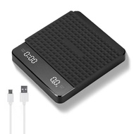【winnereco】Kitchen Coffee Scale 0.1g High Precision Drip Espresso Scale USB Charging Touch Sensor Ho