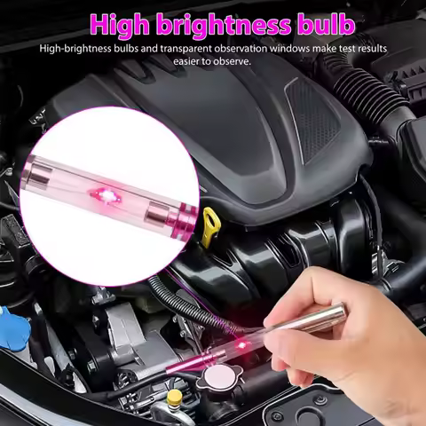 Car Spark Plug Tester Ignition System Coil Engine Inline Tester Autos In-Line Wire Test Test Igniton