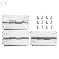 GORGEOUS~For Igloo Cooler Repair Parts Stainless Steel Hinges and Screws Replacement 3PCS