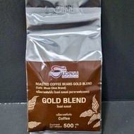 ❗️ยกลัง6ถุง 3kg.❗️GlodBlend คั่วเข้ม เมล็ดกาแฟพรีเมียม by Cp Retailink หอมเข้ม สู้นม กาแฟเซเว่น7-11
