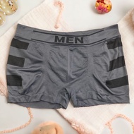 Celana Boxer Pria 6954 Model MAN Salur 3 Garis Kolor Pendek Polos Cowok Underwear Daleman Sempak Mur