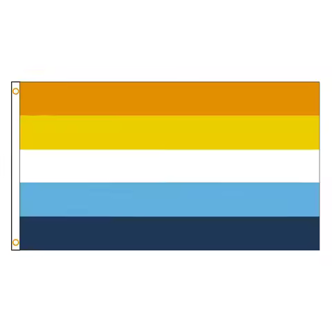 90X150CM Aroace Gay Pride Flag LGBTQ Rainbow Flags