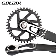 GOLDIX MTB  Bicycle Chainring Narrow Wide Mountain Bike Chainwheel 30T 32T 34T 36T 38T For