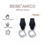 Bebe Amico Official Store Universal Leather Stroller Hooks