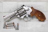 【槍工坊】現貨~ ARES S&W M686 3.5吋 全金屬 胡桃木握把 CO2左輪手槍 有HOP UP系統