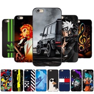 Case For iphone 6 plus 6s plus Cover shockproof Protective Tpu Soft Silicone Black Tpu Case fashion anime cartoon cute pattern