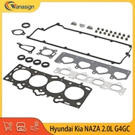 AUTO ENGINE PARTS Cylinder Head Gasket Set For Hyundai Kia NAZA 2.0L L4 16V GAS 2.0 L G4GC G4GC-G F4