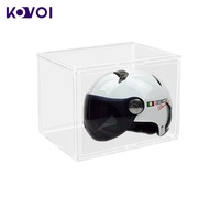 Helmet Storage Cabinet 45 * 33 * 33cm Box Motorcycle Hat Display Accessories