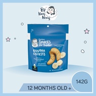 BB King Kong Gerber Snack Banana Cookies 142G Box Makanan Bayi 12 months+/Baby Food Snack/Biscuit