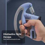Adjustable Hand Gripper Spring Loaded Adjustable Grip Strengthener Two-Tone Design Counter Hand Grip