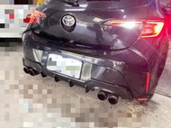 泰山美研社23062121 豐田 Corolla Sport Auris T款類 TOMS後下巴(依當月報價為準)