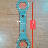 CVT KEY CVT NUT DOUBLE CLUTCH 39MM X 41 MM