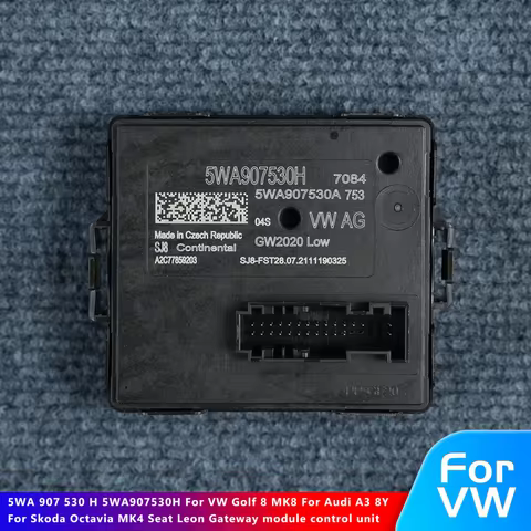 Gateway module control unit 5WA 907 530 H 5WA907530H For VW Golf 8 MK8 For Audi A3 8Y For Skoda Octa