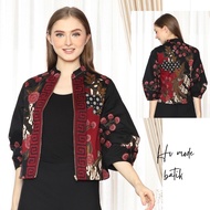 jacket cardigan for women jacket perempuan women jacket Outer Batik BNI - Bombers Jacket - 135YL - 1
