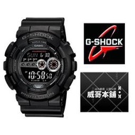 【威哥本舖】Casio台灣原廠公司貨 G-Shock GD-100-1B 超亮極光LED系列 GD-100
