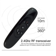 C120 Fly Air Mouse Wireless Keyboard 2.4G Smart Remote Control for Android Tv Box