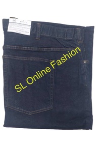 PLUS SIZE (42-66) denim Jeans Slim-Fit Pants Lelaki Mens Fast Shipping