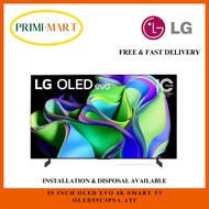 LG OLED55C3PSA.ATC 55 INCH 4K OLED EVO SMART TV - 3 YEARS LOCAL WARRANTY