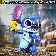 TOPTOY Educational Building Blocks Stitch Cartoon 626 Experimental Experience Large Building Blocks 