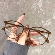 Danyang Glasses 49 Ultra-Light Plain Face Myopia Glasses 7g Female Brown Eye Frame Black Frame Can B