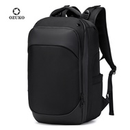 Ozuko Business Backpack Lightweight Waterproof Computer Backpack Business Male College Student School Bag Backpack High-value