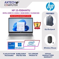 HP 15-fd0444TU 15.6" FHD Laptop Moonlight Blue ( i5-1334U, 8GB, 512GB SSD, Intel, W11P, HS+M365 )