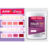 5 LITER SANCORA ITALIA ELEGANTE PREMIUM INDOOR PAINT CAT KILAT DALAM RUMAH