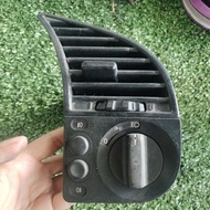 BMW E36 3 Series Aircond Vent with Headlamp Switch Original USED