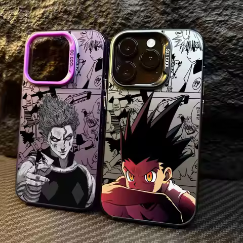 Hunter x Hunter Hisoka Killua Anime Coque For Apple iPhone 17 Air 16e 16 14 15 13 11 Pro Max Plus 12