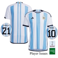 CBOX Football Top Player Issues -22/23 Argentina jersey 2022 home man Messi jersey shirt jersey football jersey