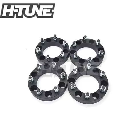 H-TUNE 4PCS Forged Wheel Spacers 30mm Thick 6x139.7 108CB Fit For Hilux / Ranger / Triton / Samurai